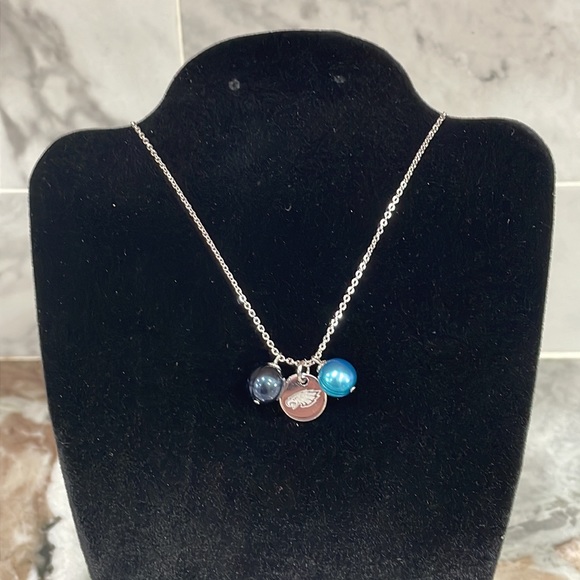 Philadelphia EAGLES NFL Game Day Cultured PEARLS & LOGO NECKLACE 18" by Honora - Picture 3 of 7